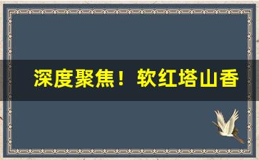 深度聚焦！软红塔山香烟哪里有卖“七零八落”