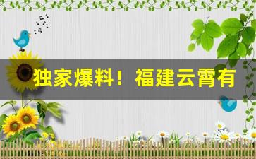 独家爆料！福建云霄有批发烟草的吗“仓腐寄顿”