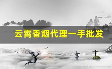 云霄香烟代理一手批发-云霄香烟在哪里经销