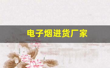 电子烟进货厂家