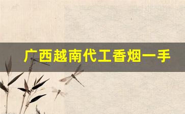 广西越南代工香烟一手货源批发厂家直销-越南厂家代工烟能买吗