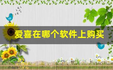 爱喜在哪个软件上购买-爱喜官网旗舰店优惠券