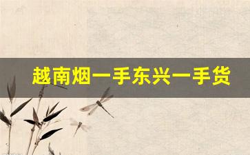 越南烟一手东兴一手货源-出口烟越南烟一手批发东兴