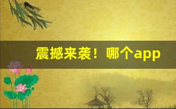 震撼来袭！哪个app可以买女士香烟“干戈满地”