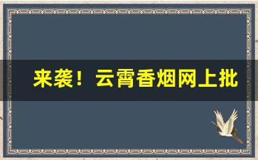 来袭！云霄香烟网上批发商城官网“措置失宜”