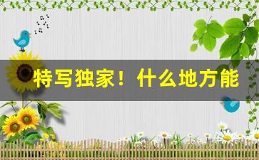 特写独家！什么地方能买到正版香烟“顶踵捐糜”