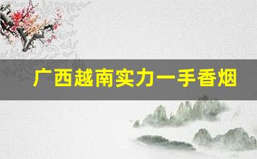 广西越南实力一手香烟厂家-广西有哪些香烟品牌是全国性的