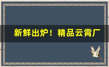 新鲜出炉！精品云霄厂家直销香烟批发“不吐不茹”