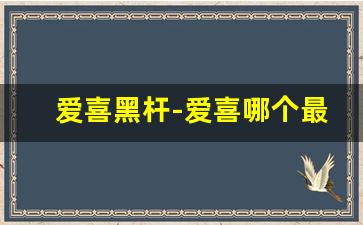 爱喜黑杆-爱喜哪个最适合新手