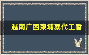 越南广西柬埔寨代工香烟货源-广西越南边境香烟是真的吗