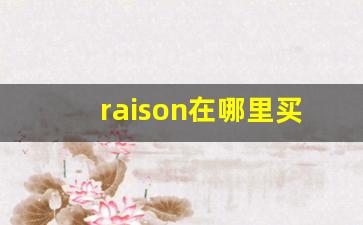 raison在哪里买-raison从哪代购的