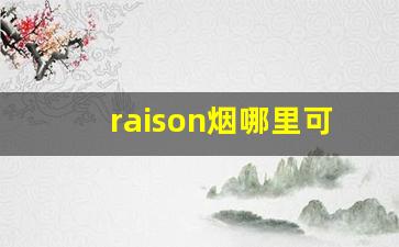raison烟哪里可以买-raison烟价目表