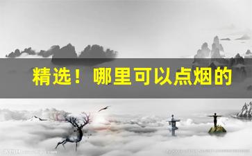 精选！哪里可以点烟的外卖“得其所哉”
