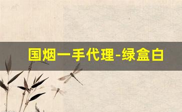 国烟一手代理-绿盒白沙烟哪里有的卖