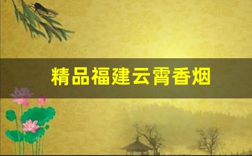 精品福建云霄香烟