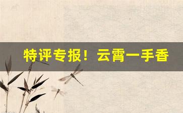特评专报！云霄一手香烟批发货到付款“北门管钥”
