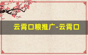 云霄口粮推广-云霄口粮靠谱吗