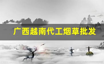 广西越南代工烟草批发-中国烟草在越南有代工生产吗