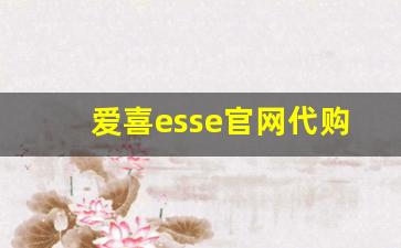 爱喜esse官网代购-爱喜essellue多少钱一包