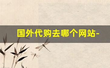 国外代购去哪个网站-在哪里找国外代购比较靠谱