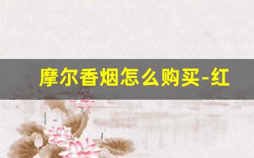 摩尔香烟怎么购买-红色摩尔香烟上海哪里有卖