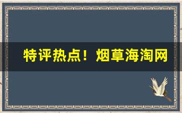 特评热点！烟草海淘网址“盗名欺世”
